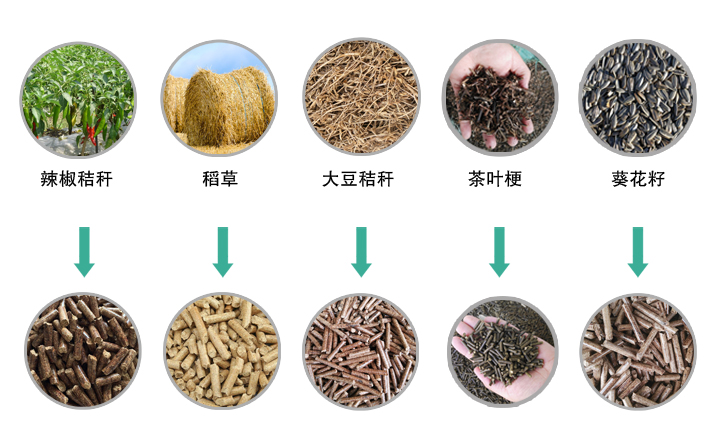 生物质午夜福利大片械加工的颗粒