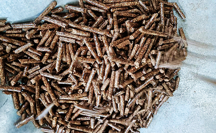 生物质午夜福利大片加工的颗粒燃料