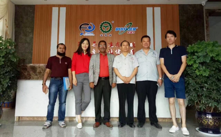 孟加拉国工商联合会董事Runu先生和Raz先生来到山东午夜精品在线观看机械有限公司考察访问